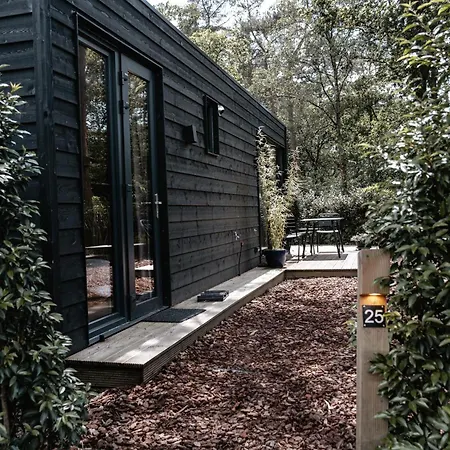 Сasa de vacaciones Ultiem Ontspannen In Luxe En Design Ingericht Tiny House Onyx In Bosrijke Omgeving