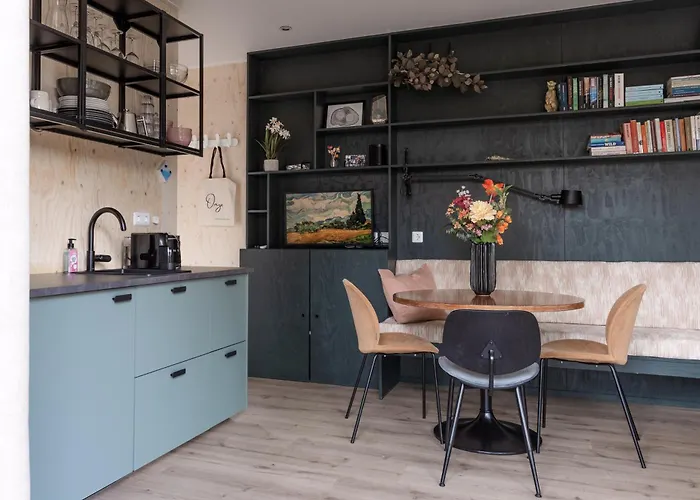 Сasa de vacaciones Ultiem Ontspannen In Luxe En Design Ingericht Tiny House Onyx In Bosrijke Omgeving *